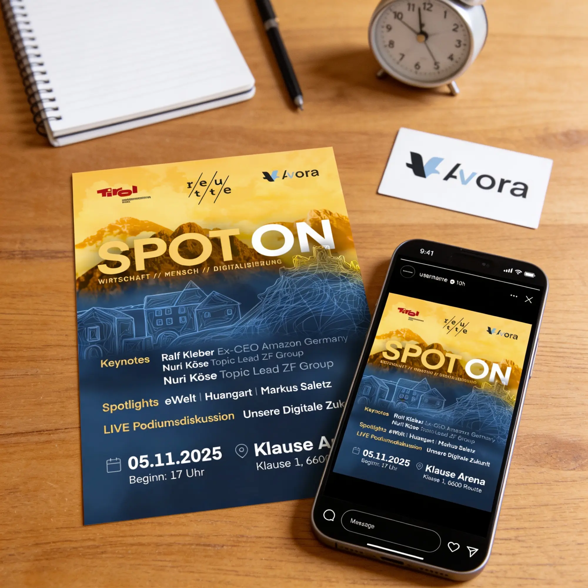 Avora Phone Flyer