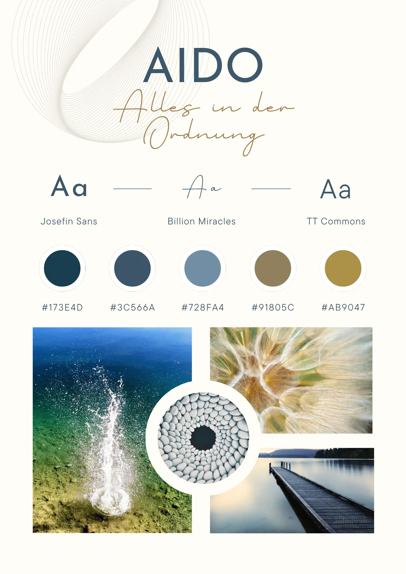 AIDO Moodboard – visuelle Welt der Marke