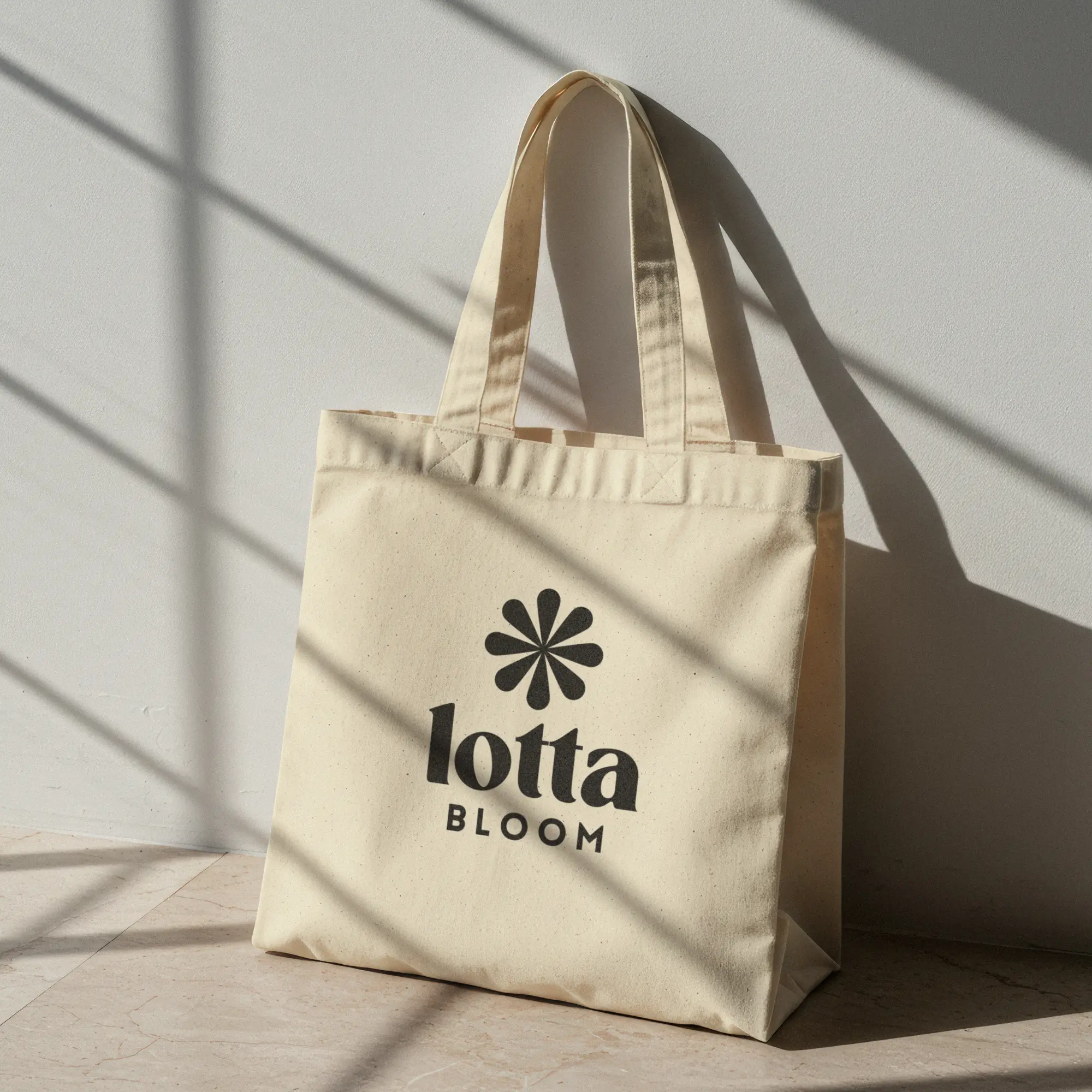 Lotta Bloom Totebag Mockup